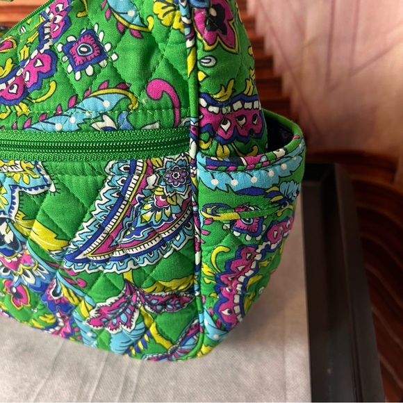 Vera Bradley Vibrant Emerald Paisley Shoulder Crossbody Bag ๐๐๐ - Picture 5 of 17